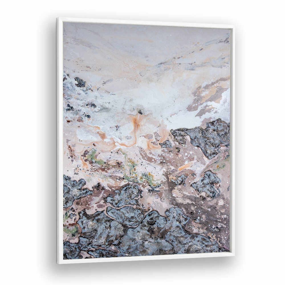 UNHURRIED , ABSTRACT PAINTINGS