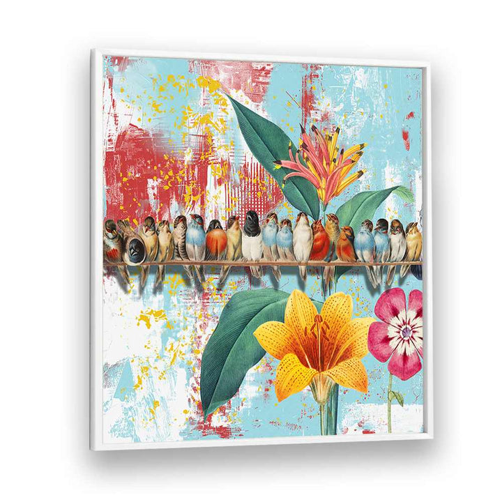 VIBRANT BIRDS AND BLOOMS