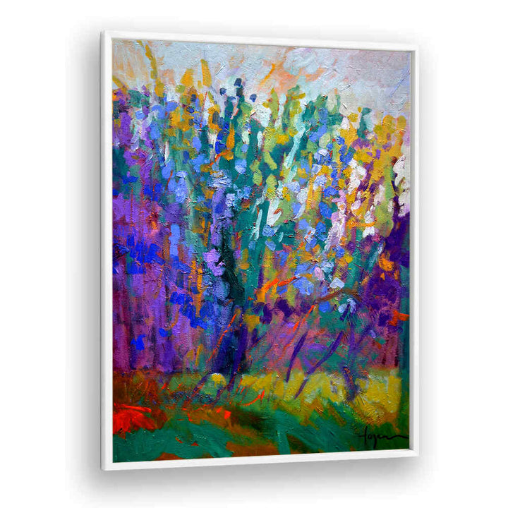 VIBRANT BLOSSOMS , ABSTRACT PAINTINGS