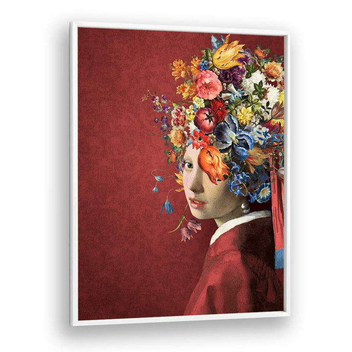 VIBRANT FLORAL PORTRAIT