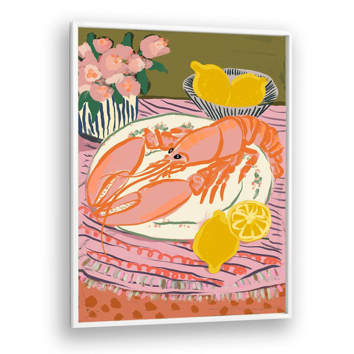 VIBRANT LOBSTER STILL LIFE