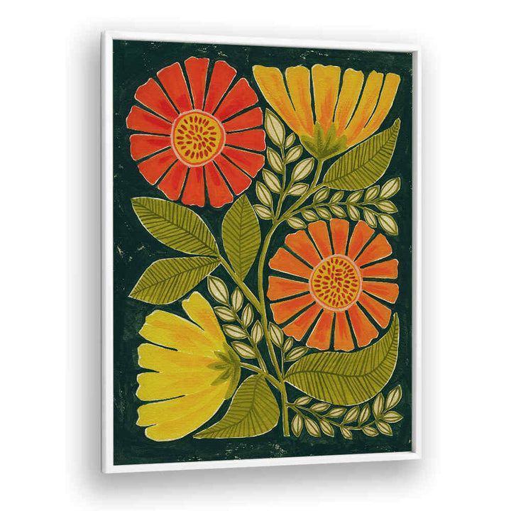 VIBRANT ORANGE AND YELLOW FLOWERS