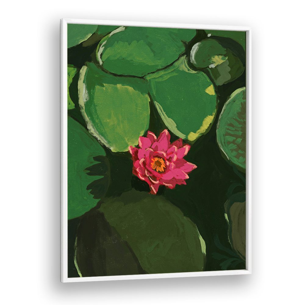 VIBRANT PINK WATER LILY