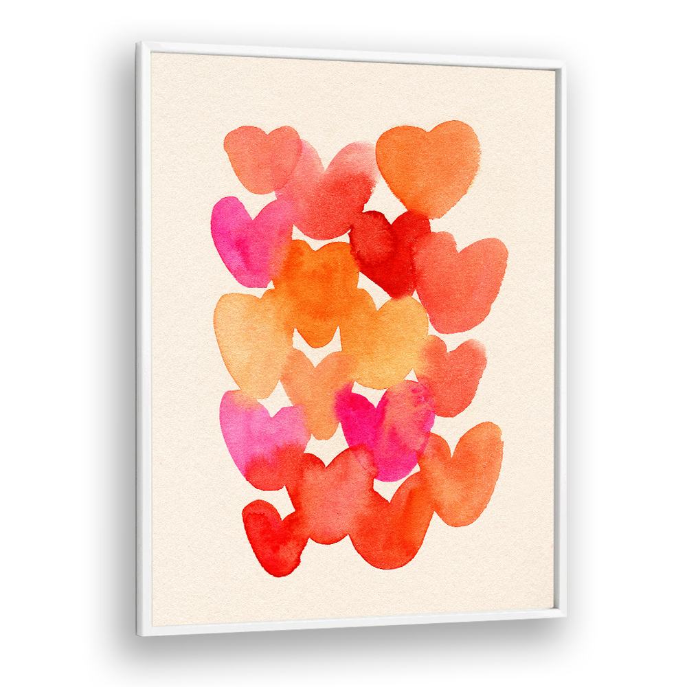 VIBRANT WATERCOLOR HEARTS