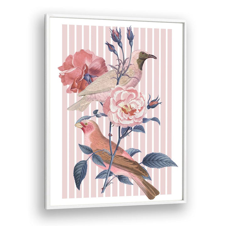 VINTAGE ROSE BIRDS