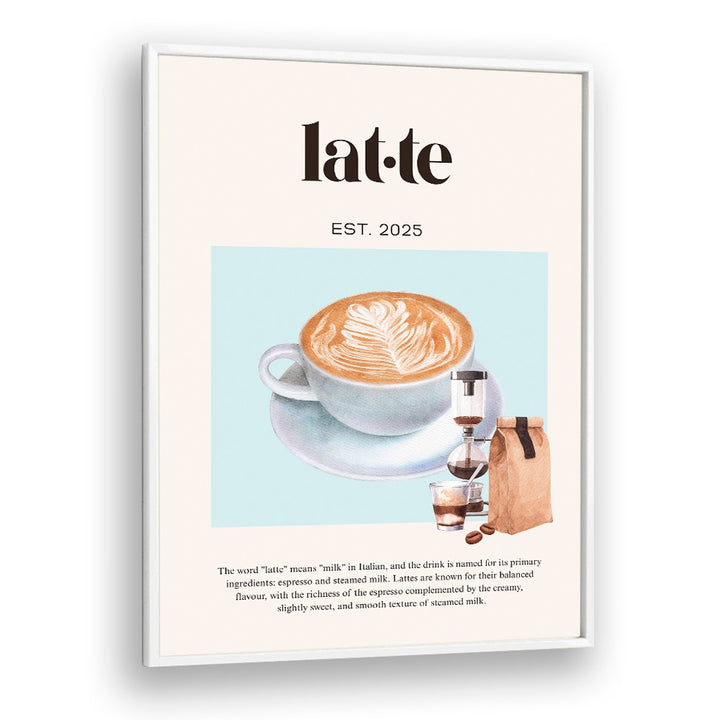WARM LATTE ART ILLUSTRATION