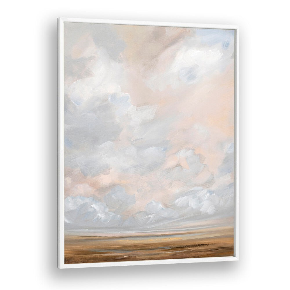 WARM OCTOBER, ABSTRACT PAINTINGS showcase soothing autumn hues, perfect for enhancing any cozy space.