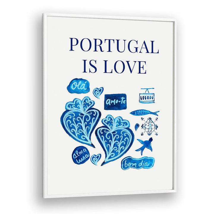 WATERCOLOR PORTUGAL LOVE