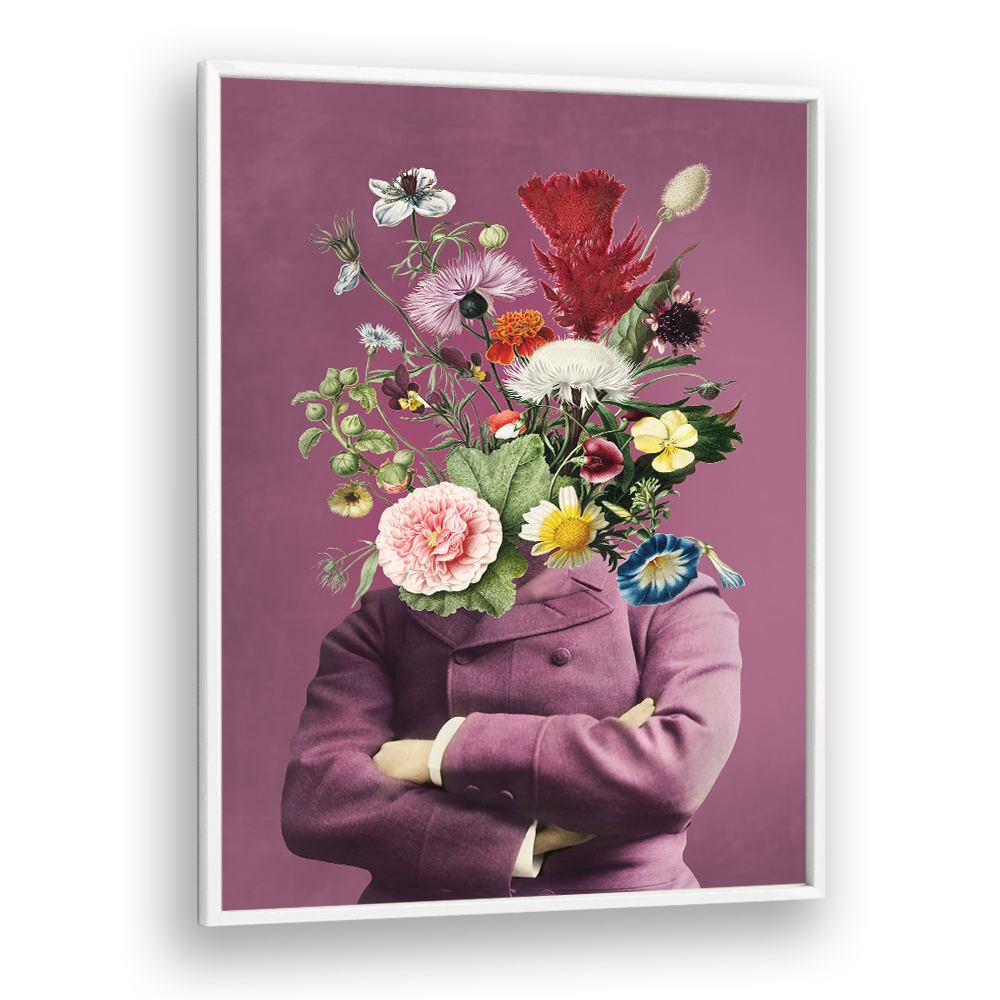 WHIMSICAL FLORAL PORTRAIT