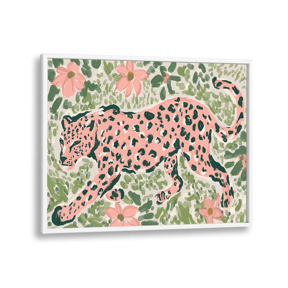 WHIMSICAL PINK LEOPARD