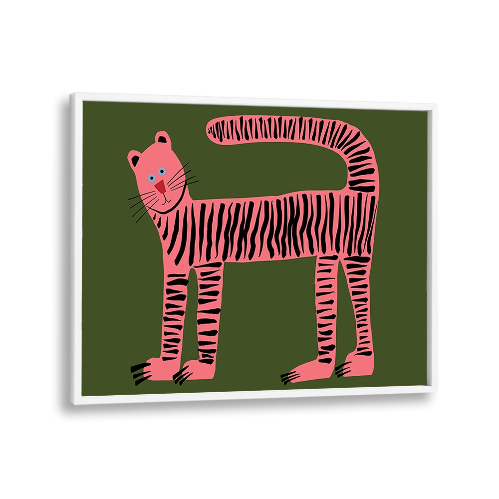 WHIMSICAL PINK TIGER
