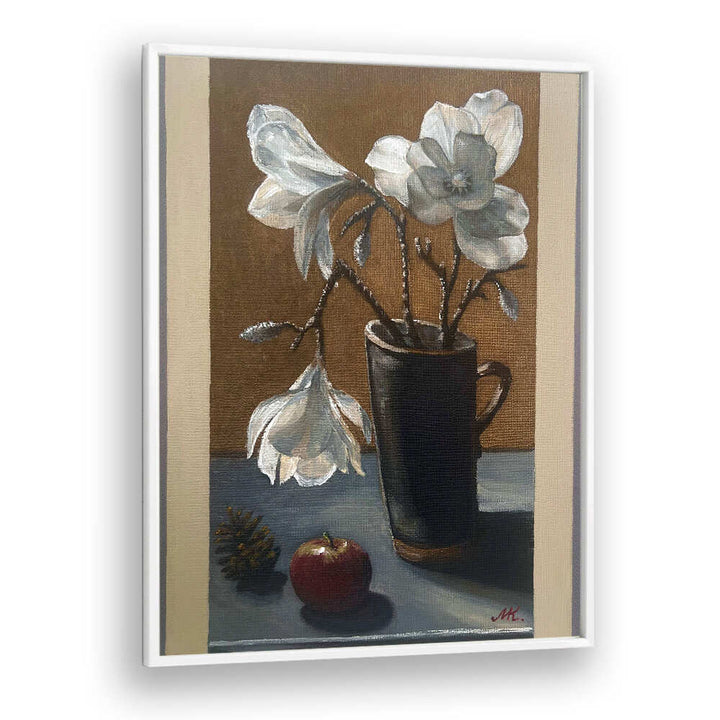 WHITE FLORAL STILL LIFE