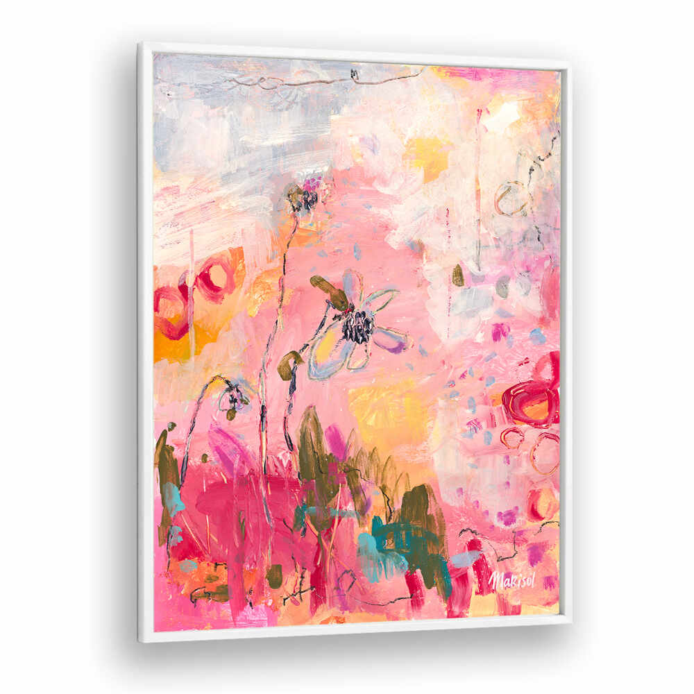 WILD FLOWER , ABSTRACT PAINTINGS