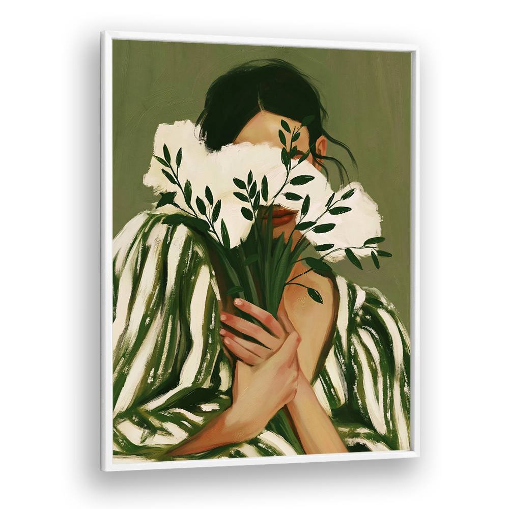 EMERALD GREEN WALL ART