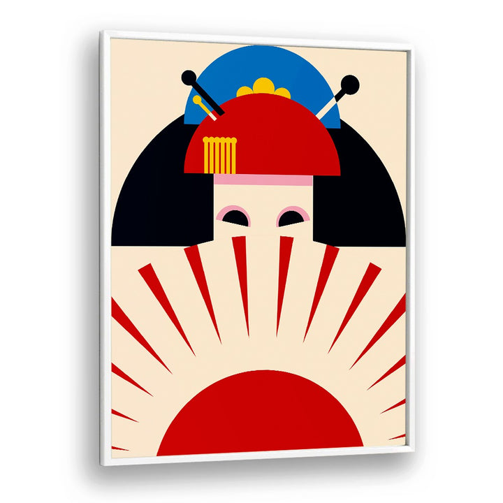 Elegant FAN, JAPANESE PAINTINGS design adds cultural flair to any space while providing practical ventilation.