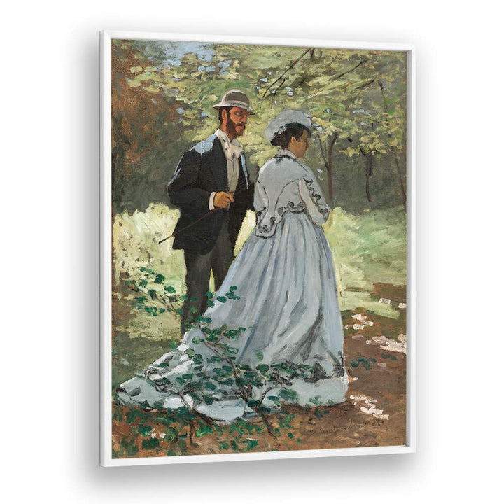 BAZILLE AND CAMILLE (1865) , VINTAGE PAINTINGS