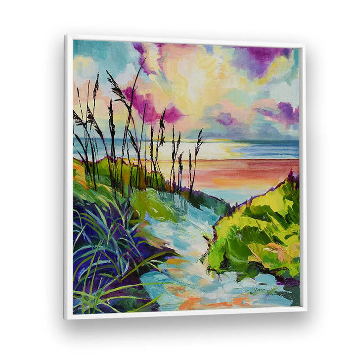 PATH TO THE OCEAN , BEACH PAINTINGS