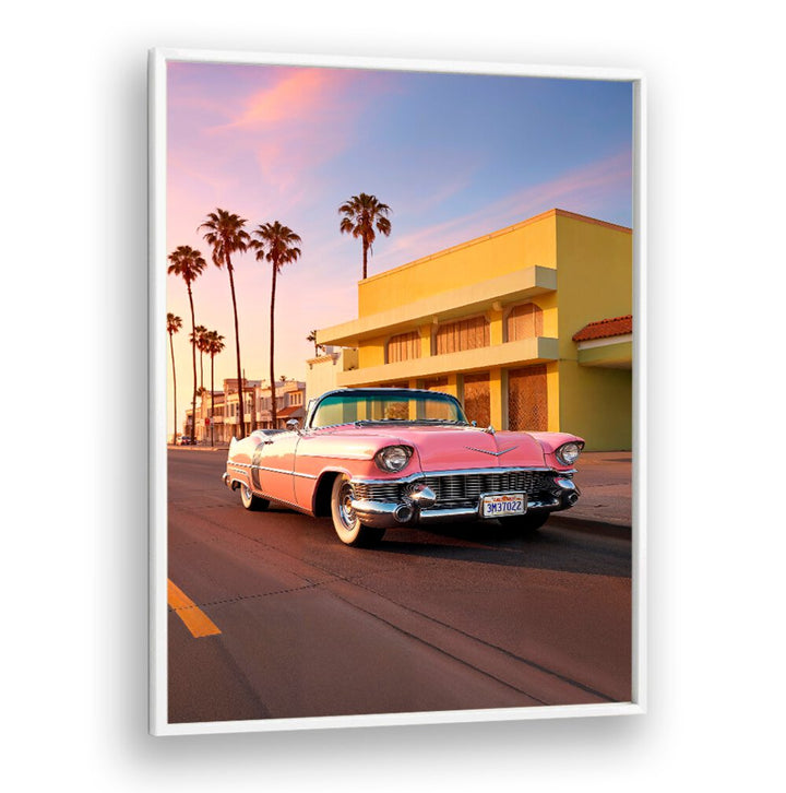 L.A PINK CADILLAC , CAR POSTERS