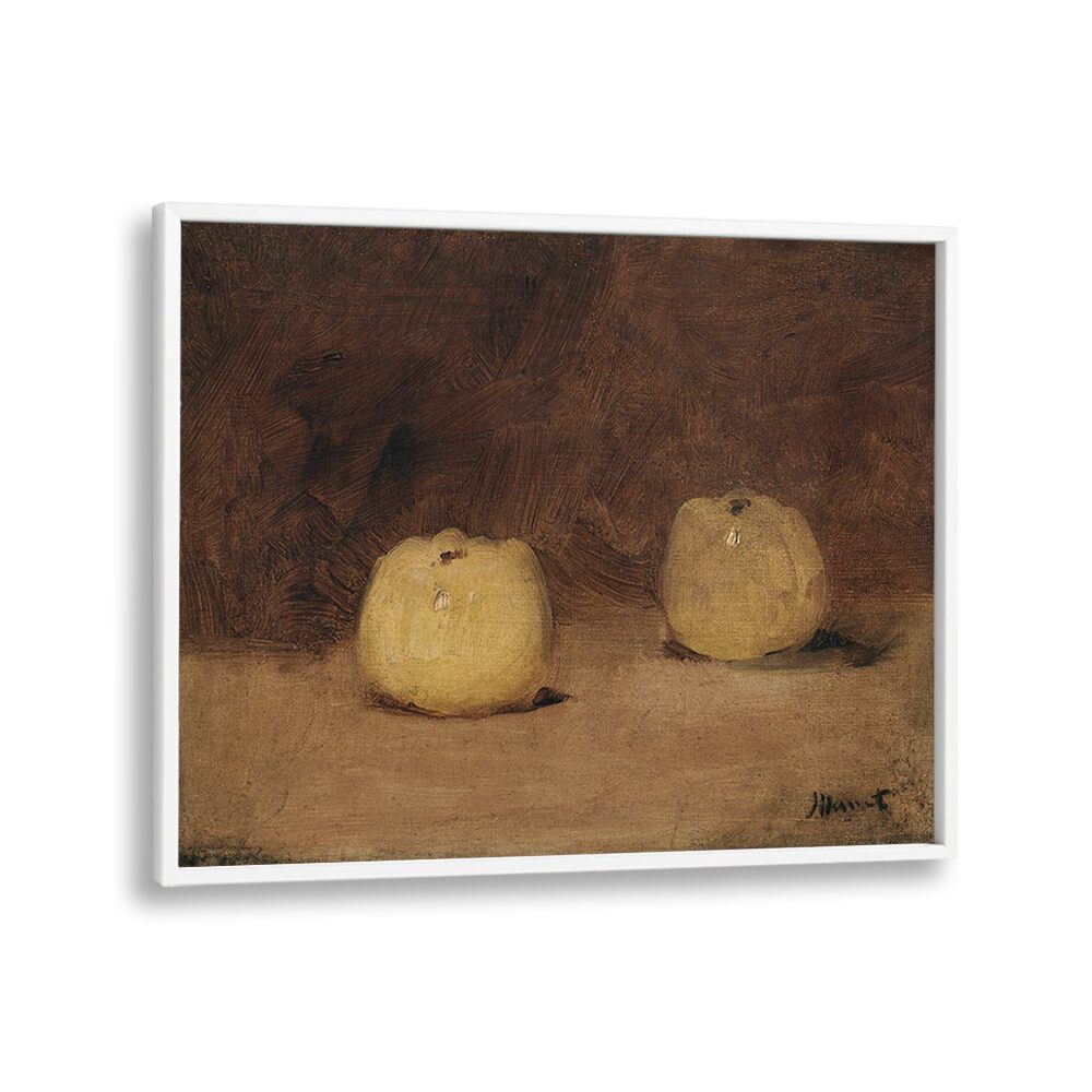 STILL LIFE WITH TWO APPLES (1880) BY EDOUARD MANET , VINTAGE PAINTINGS