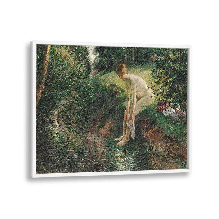 BATHER IN THE WOODS (1895)  , VINTAGE PAINTINGS