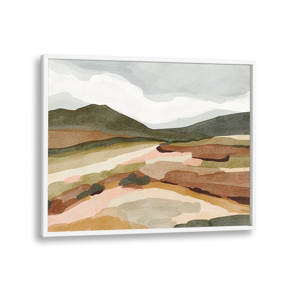 GREEN HILL VIEW , LANDSCAPE PAINTINGS