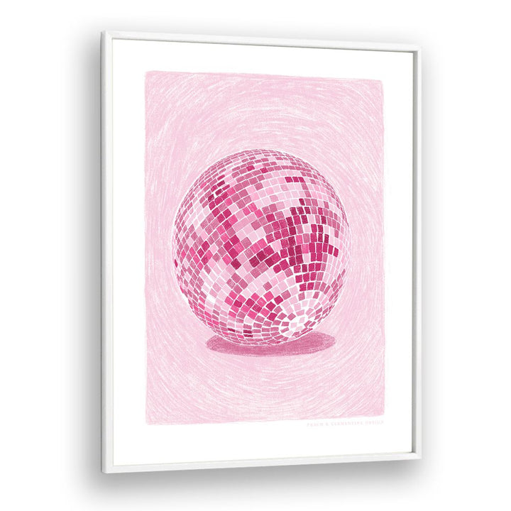 PANDC DISCO BALL , BAR ART PRINTS BAR POSTER