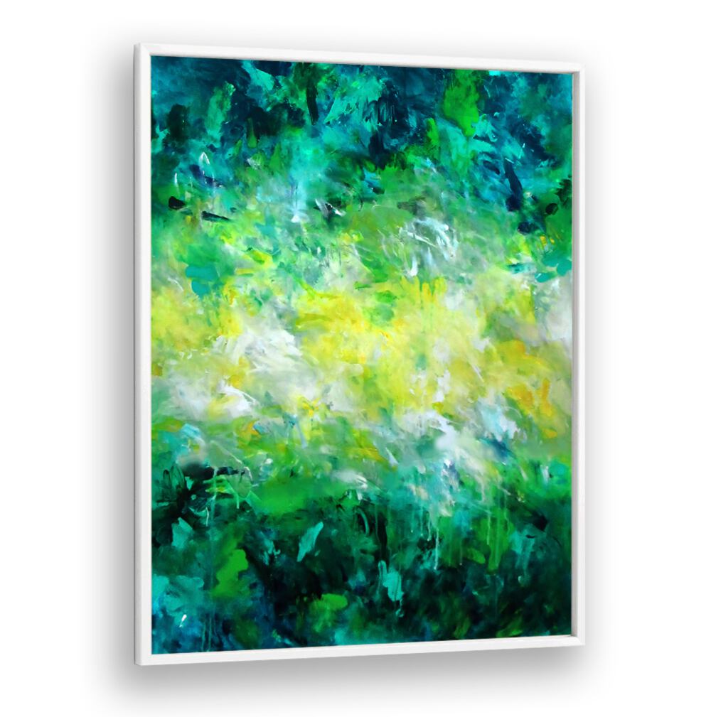 Vibrant ABSTRACTION DESIGN VIII, ABSTRACT PAINTINGS, adds modern artistry and unique textures to your space.