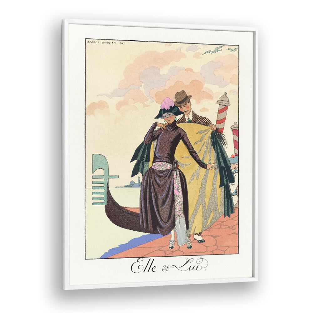 ELLE ET LUI (1922) , VINTAGE PAINTINGS