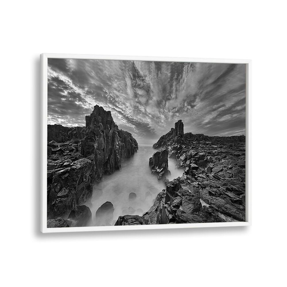Stunning black and white GATE TO HEAVEN, PHOTOGRAPHY PRINTS capturing nature's beauty in a serene landscape.