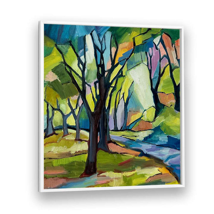 SHADOWY PATH , LANDSCAPE PAINTINGS