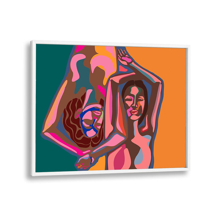 Explore vibrant styles in MARIA A KARLA II, PORTRAITS, celebrating artistry with dynamic figurative illustrations.