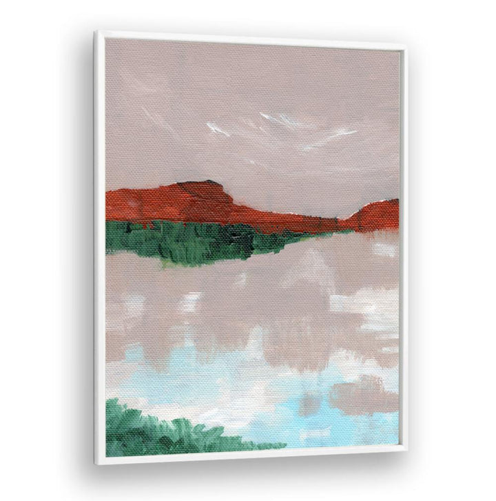 LANDSCAPE WITH A LAKE , LANDSCAPE PAINTINGS