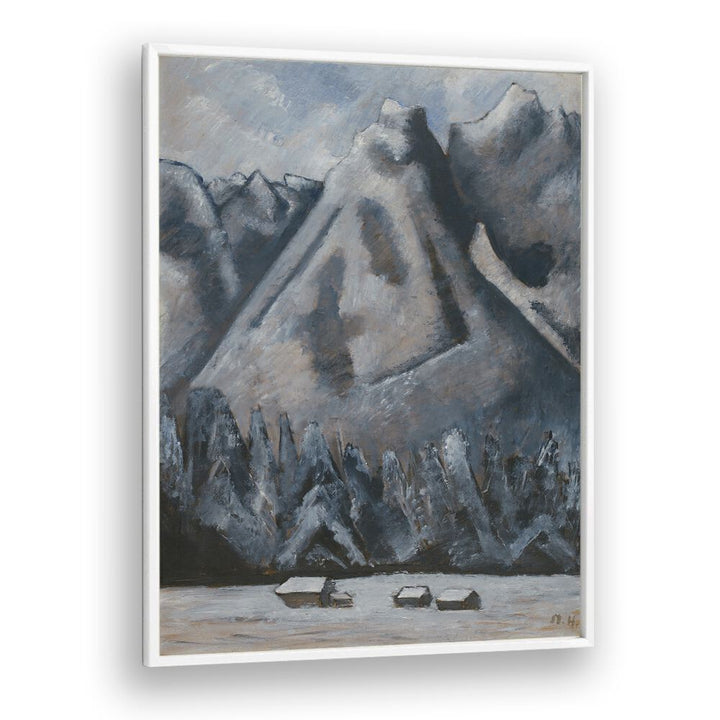 WAXENSTEIN PEAKS, GARMISCH-PARTENKIRCHEN (CA. 1933–1934)  , VINTAGE PAINTINGS