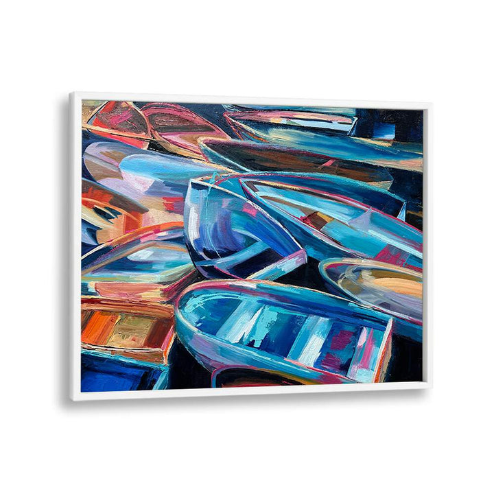 BOATS , BEACH PAINTINGS