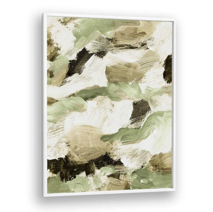 Elevate your space with ABSTRACT PAINTING VI GREEN, showcasing tranquil greens in modern abstract artistry.