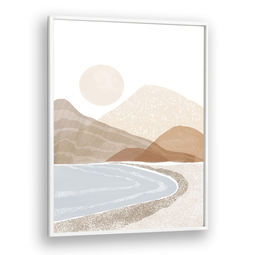 Serene BEACH SUNSET ART, LANDSCAPE PAINTINGS featuring tranquil coastal hues to enhance your living space.