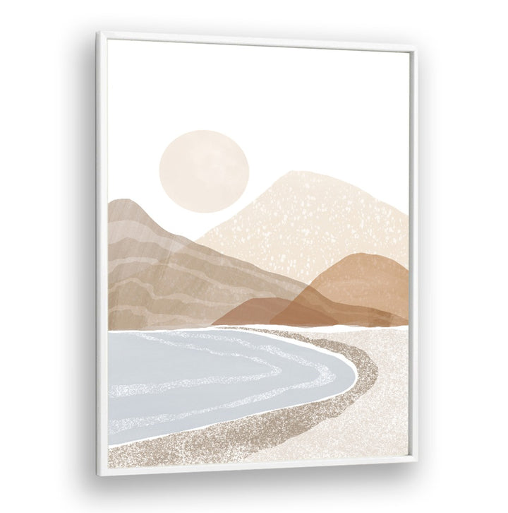 Serene BEACH SUNSET ART, LANDSCAPE PAINTINGS featuring tranquil coastal hues to enhance your living space.