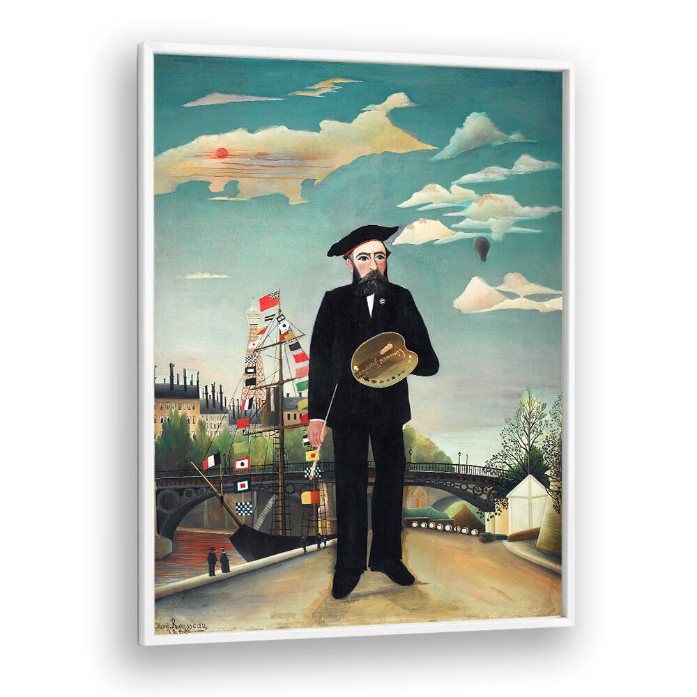 MYSELF  PORTRAIT LANDSCAPE (1890) , VINTAGE PAINTINGS