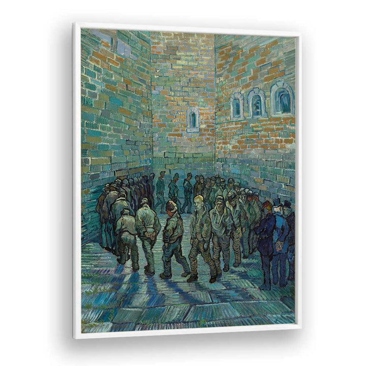 VINCENT VAN GOGH'S PRISONERS EXERCISING (1890) ,  VINTAGE PAINTINGS