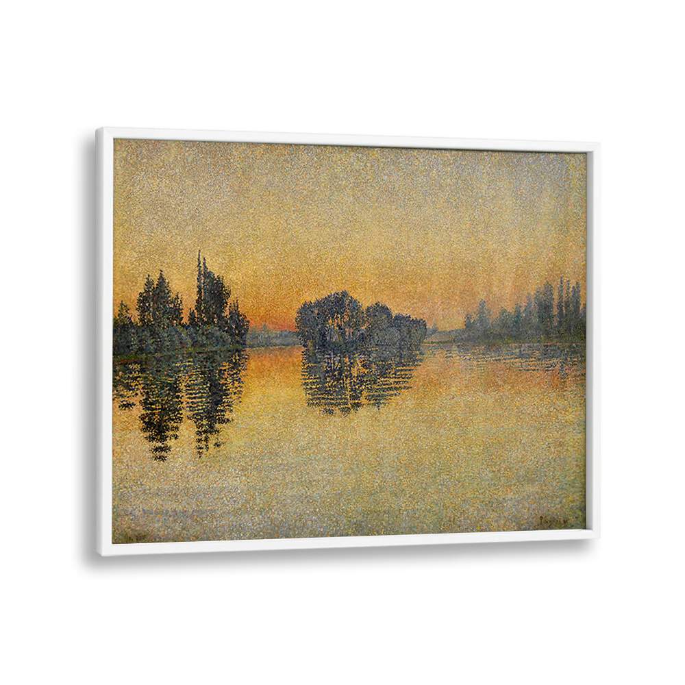 SUNSET (1889)  , VINTAGE PAINTINGS