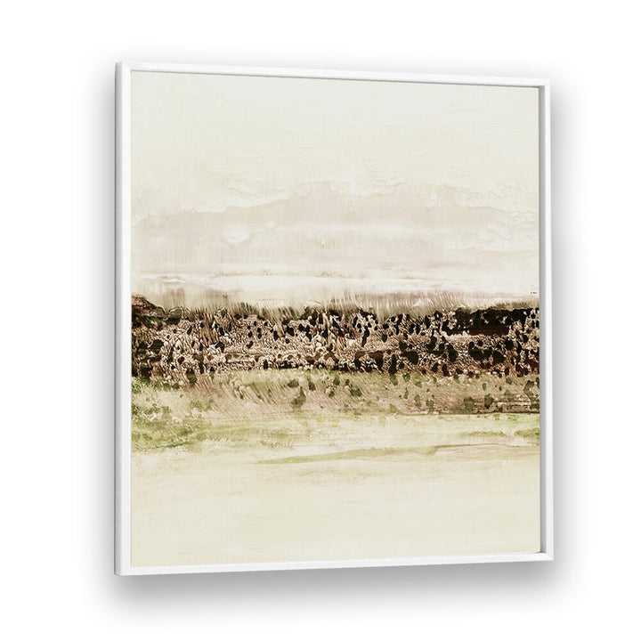 Serene GREEN HORIZON, ABSTRACT PAINTINGS artwork, perfect for enhancing any home or workspace's aesthetic.
