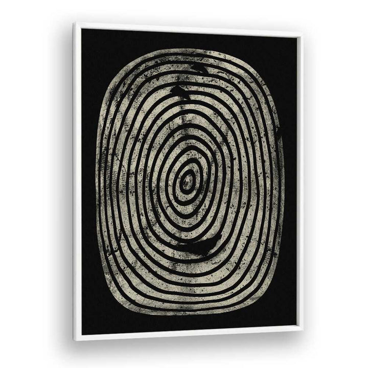 Bold BLACK OASIS ABSTRACTION, GEOMETRIC ART PRINTS showcasing dynamic 3D shapes for a contemporary aesthetic.