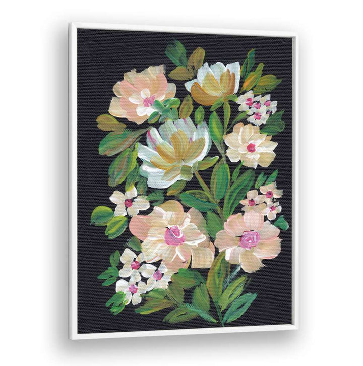 VIBRANT BLOOMS FLOWERS , FLORAL FLOWER PAINTINGS