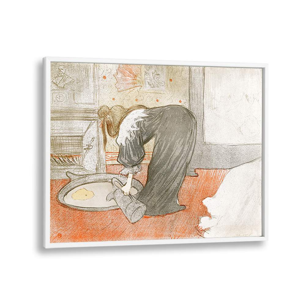 FEMME AU TUB (1896)  , VINTAGE PAINTINGS