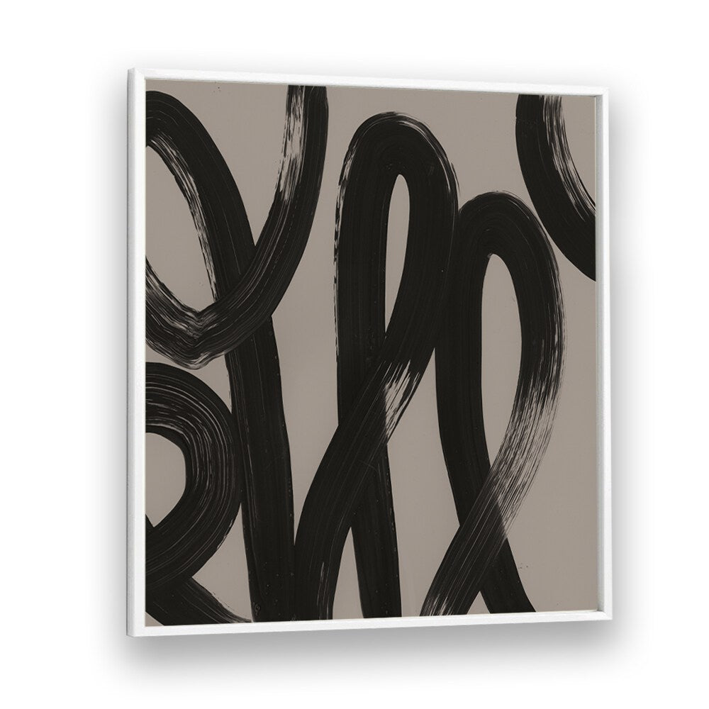 Stylish abstract painting featuring flowing lines, perfect for showcasing your love of RECORDS, ABSTRACT PAINTINGS.