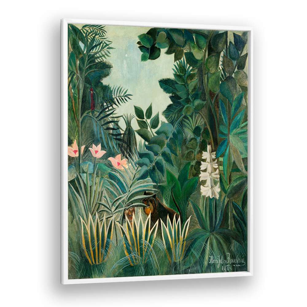 THE EQUATORIAL JUNGLE (1909) , VINTAGE PAINTINGS