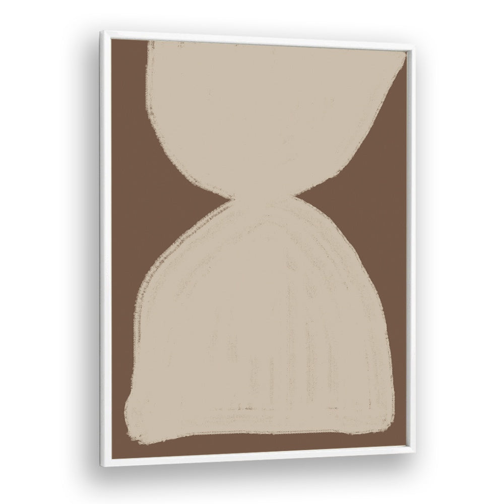 Beige Shape Composition, abstract paintings by Miuus Studio, enhance your living space with stylish design.