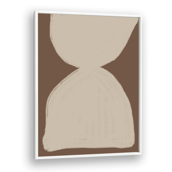 Beige Shape Composition, abstract paintings by Miuus Studio, enhance your living space with stylish design.