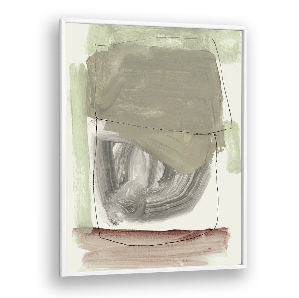 Captivating LINE AND SHAPE III, ABSTRACT PAINTINGS featuring modern acrylic design, perfect for enhancing any space.