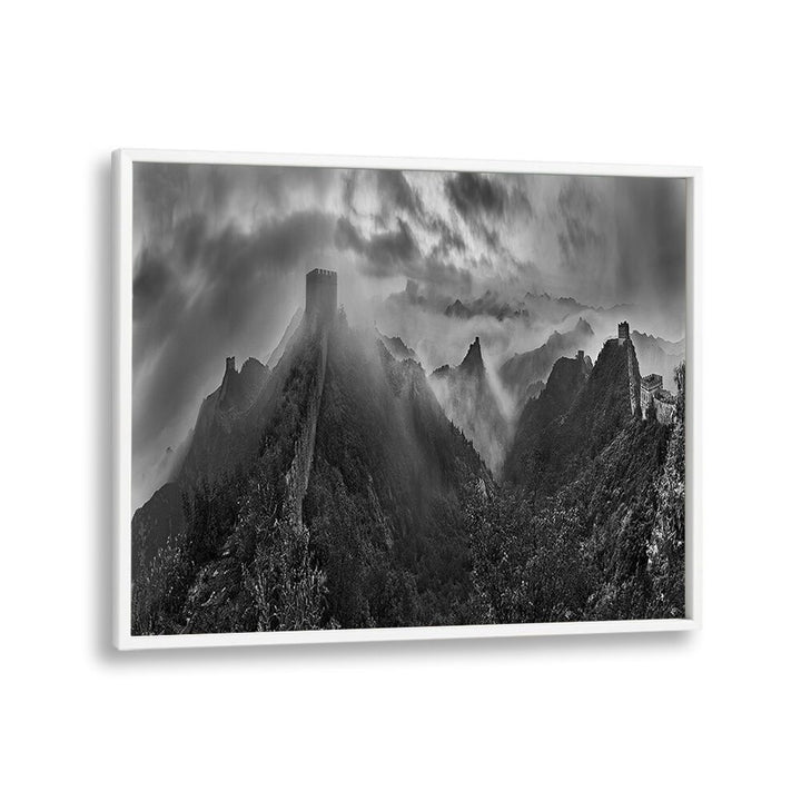 Misty Morning at Great Wall, Photography Prints showcase serene landscapes shrouded in mist, perfect for nature lovers.